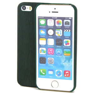 Apple iPhone SE 2020 TPU Handy Hlle Holz Optik Schutz Case Grn Cover