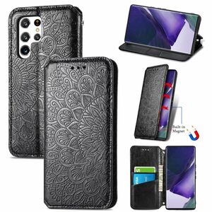 Handyh�lle f�r Samsung Galaxy S22 Ultra 5G Schutztasche Wallet Cover 360 Case Etuis