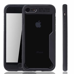 Handyhlle Apple iPhone SE 2022 aus edlem Acryl mit weichem Silikonrand Case Cover