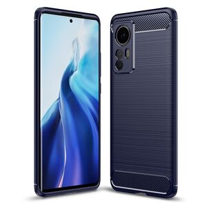 Xiaomi Mi 12 5G TPU Case Carbon Fiber Optik Brushed Schutz H�lle