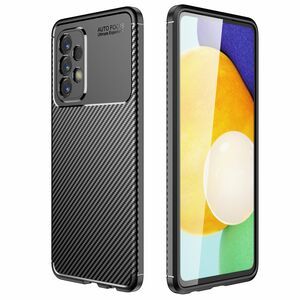 Handyhlle Schutzhlle fr Samsung Galaxy A23 Case Cover Tasche Carbon