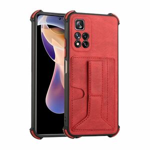 Handyh�lle Schutzh�lle f�r Xiaomi Redmi Note 11 Pro Case Cover Bumper Etuis Standfunktion