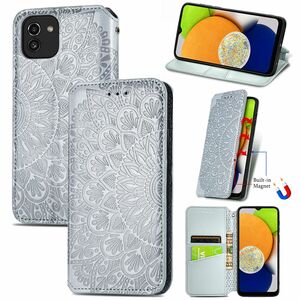 Handyh�lle Schutzh�lle f�r Samsung Galaxy A03 Case Cover Tasche Etuis