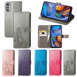 Schutz Handy H�lle f�r Motorola Moto E32 Case Cover Tasche Etui Wallet