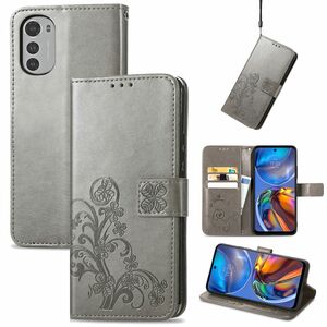 Schutz Handy H�lle f�r Motorola Moto E32 Case Cover Tasche Etui Wallet