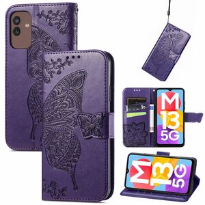 Schutzh�lle Handyh�lle f�r Samsung Galaxy M13 5G Case Cover Kartenfach