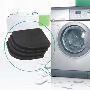 4 Stck Antirutschmatte Waschmaschine Gummipads Antivibration Vibrationsdmpfer