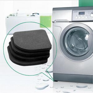 4 Stck Antirutschmatte Waschmaschine Gummipads Antivibration Vibrationsdmpfer