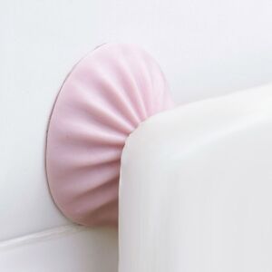 4 St�ck Gummi Anti-Kollision Aufkleber - Leise Wandschutz Pads in Rosa