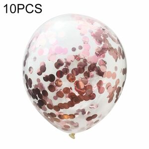 10 St�ck Konfetti Luftballon Set Silvester Neujahr Feier Party Ballons 12 Zoll