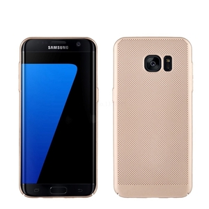 Handy H�lle f�r Samsung Galaxy S7 Edge Schutzh�lle Case Tasche Cover Etui Gold