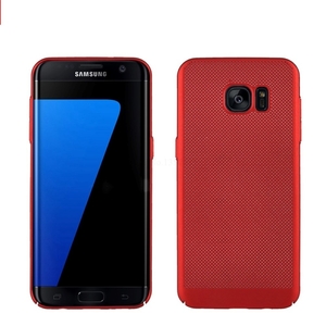 Handy H�lle f�r Samsung Galaxy S7 Edge Schutzh�lle Case Tasche Cover Etui Rot