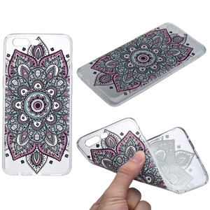 Henna Cover f�r OnePlus 5 Case Schutz H�lle Silikon Tattoo Bunt