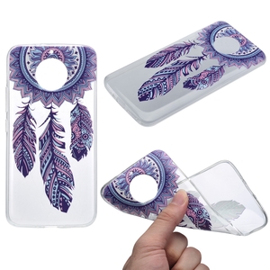 Henna Cover f�r Motorola Moto G6 Case Schutz H�lle Silikon Traumf�nger