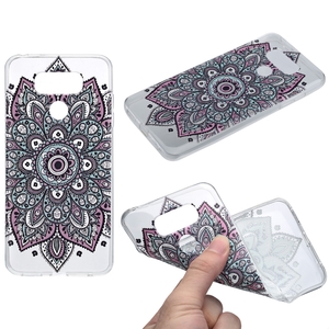 Henna Cover f�r LG G6 Case Schutz H�lle Silikon Tattoo Bunt