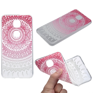 Henna Cover fr LeEco Le Pro 3 Case Schutz Hlle Silikon Sonne Pink