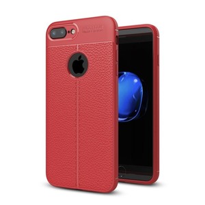 Handy H�lle Schutz Case f�r Apple iPhone 7 Plus Cover Rahmen Etui Rot