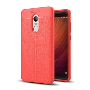 Handy H�lle Schutz Case f�r Xiaomi Redmi Note 4X Cover Rahmen Etui Rot