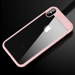 Ultra Slim Case fr Apple iPhone X Handyhlle Schutz Cover Rose