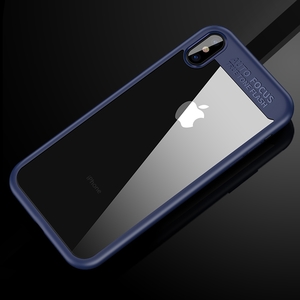 Ultra Slim Case fr Apple iPhone X Handyhlle Schutz Cover Blau