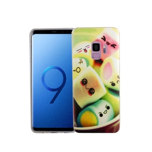 Handy H�lle f�r Samsung Galaxy S9 Marshmallows Smartphone Cover Bumper Schale Etuis