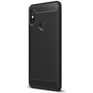 Schutzhlle Handyhlle fr Xiaomi Mi 6X Case Cover Carbon Optik Schwarz