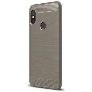 Schutzh�lle Handyh�lle f�r Xiaomi Mi 6X Case Cover Carbon Optik Grau