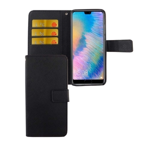 Handyh�lle Tasche f�r Handy Huawei P20 Schwarz