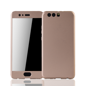 Handyh�lle Schutzh�lle f�r Huawei P10 Plus Full Case Cover Displayschutz 360 Gold