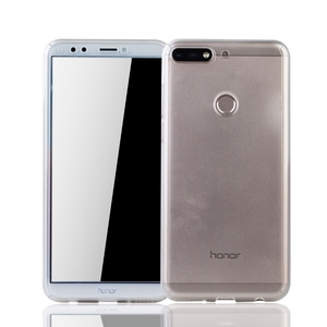 Handyh�lle Schutzh�lle f�r Huawei Honor 7C Full Case Cover Displayschutz 360 Transparent