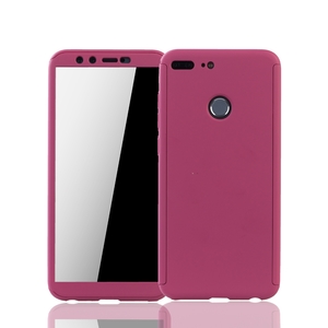 Handyhlle Schutzhlle fr Huawei Honor 9 Lite Full Case Cover Displayschutz 360 Pink