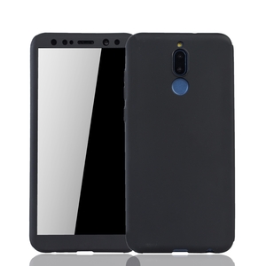 Handyhlle Schutzhlle fr Huawei Mate 10 Lite Full Case Cover Displayschutz 360 Schwarz