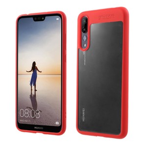 Ultra Slim Case f�r Huawei P20 Pro Handyh�lle Schutz Cover Rot