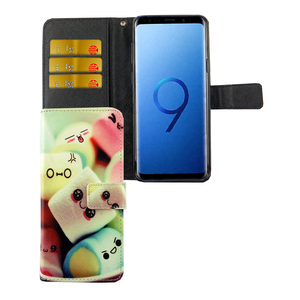 Handyh�lle Tasche f�r Handy Samsung Galaxy S9+ Plus Marshmallows