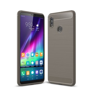 Schutzhlle Handyhlle fr Huawei Honor Note 10 Case Cover Carbon Optik Grau