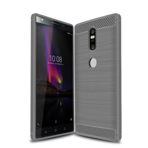 Schutzh�lle Handyh�lle f�r Lenovo Phab2 Plus Case Cover Carbon Optik Grau
