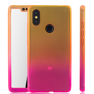 Handyh�lle Schutzh�lle f�r Xiaomi Mi 8 SE Full Case Cover Displayschutz 360 Pink