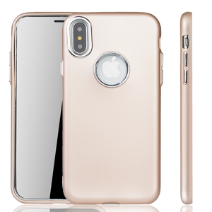 Apple iPhone X / XS H�lle - Handyh�lle f�r Apple iPhone X / XS - Handy Case in Gold