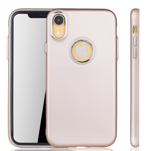 Apple iPhone XR Hlle - Handyhlle fr Apple iPhone XR - Handy Case in Gold