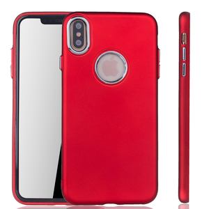 Apple iPhone XS Max H�lle - Handyh�lle f�r Apple iPhone XS Max - Handy Case in Rot