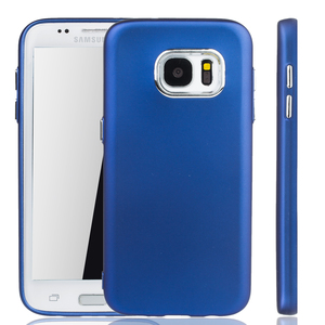 Samsung Galaxy S7 Edge H�lle - Handyh�lle f�r Samsung Galaxy S7 Edge - Handy Case in Dunkelblau