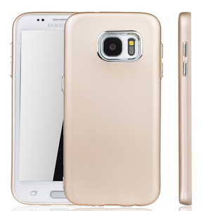 Samsung Galaxy S7 Edge Hlle - Handyhlle fr Samsung Galaxy S7 Edge - Handy Case in Gold