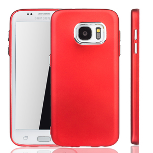 Samsung Galaxy S7 Edge H�lle - Handyh�lle f�r Samsung Galaxy S7 Edge - Handy Case in Rot