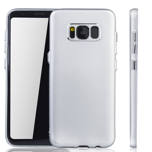 Samsung Galaxy S8 H�lle - Handyh�lle f�r Samsung Galaxy S8 - Handy Case in Silber