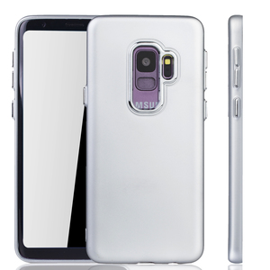 Samsung Galaxy S9 Hlle - Handyhlle fr Samsung Galaxy S9 - Handy Case in Silber