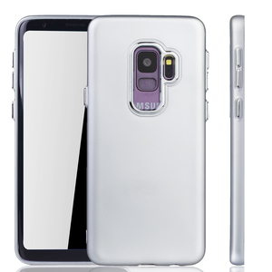 Samsung Galaxy S9 H�lle - Handyh�lle f�r Samsung Galaxy S9 - Handy Case in Silber