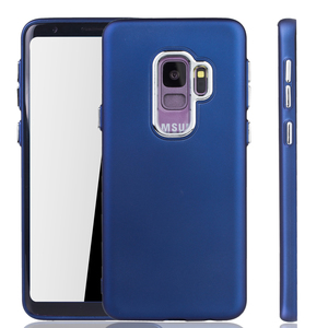 Samsung Galaxy S9 Hlle - Handyhlle fr Samsung Galaxy S9 - Handy Case in Dunkelblau