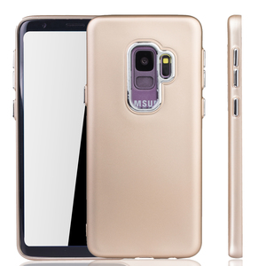 Samsung Galaxy S9 Hlle - Handyhlle fr Samsung Galaxy S9 - Handy Case in Gold