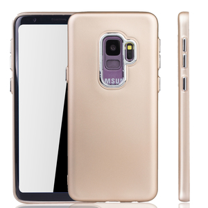 Samsung Galaxy S9 H�lle - Handyh�lle f�r Samsung Galaxy S9 - Handy Case in Gold