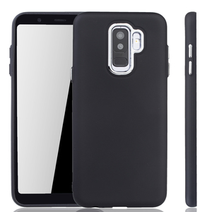 Samsung Galaxy A6 Plus Hlle - Handyhlle fr Samsung Galaxy A6 Plus - Handy Case in Schwarz